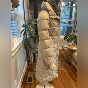New York down filled calf lenth parka/puffer coat retail $298 SZ XS